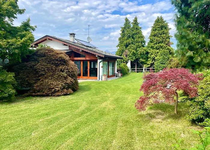 度假居 Marena: Vista Lago, Giardino, Parcheggio 贝拉焦